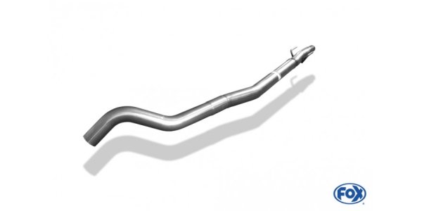 FOX front silencer replacement pipe - pipe diameter: 60mm - Opel Corsa B