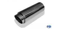 FOX welding tailpipe Typ 27 - Racing Design Ø 70mm outside - 55mm inside on the front side/ length: 330 mm / inserts: 90mm long