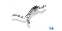 FOX front silencer - Audi A7 4G 3,0TFSI