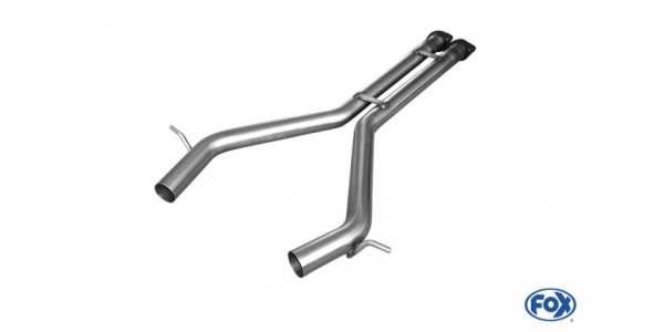 FOX front silencer replacement pipe - Mercedes E-Class S211/W211 E500