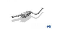 FOX front silencer - Ford Focus I DAW/DBW/DFW/DNW 1,8L