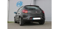 FOX final silencer - 2x80 Typ 16 - Fiat Bravo 198 (Models with bumper cutout)