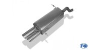 FOX Final Silencer 2x80 Typ 25 - Ford Fiesta VII (Sport) Gasoline