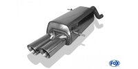 FOX final silencer - 2x80 Typ 25 - Ford Fiesta VII (Sport) Gasoline