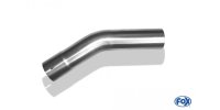 FOX Uni-pipe elbow 30° widened - d1Ø 80mm leg...