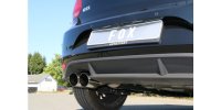 FOX Endschalldämpfer 63,5mm - 2x90 Typ 14 - VW Polo 6R GT/GTI