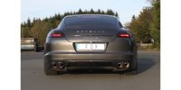 FOX final silencer right/left - 2x115x85 Typ 44 right/left - Porsche Panamera 4,8L