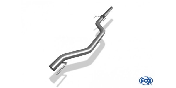 FOX front silencer replacement pipe - Opel Vectra C GTS (Models horizontally installed catalyst)