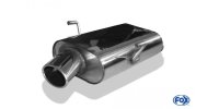 FOX final silencer - 106x71 Typ 38 - Peugeot 406 Limousine/Coupe