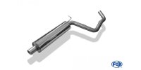 FOX Front Silencer - Seat Leon 5F (independent suspension)
