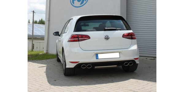 FOX Endschalldämpfer R-Optik rechts/links - 2x115x85 Typ 32 rechts/links - VW Golf VII (starre Hinterachse)