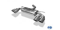 FOX final silencer R-Look right/left - 2x115x85 Typ 32 right/left - VW Golf VII (rigid rear axle)