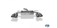 FOX final silencer R-Look right/left - 2x115x85 Typ 32 right/left - VW Golf VII (rigid rear axle)