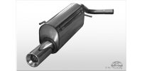 FOX final silencer - 1x90 Typ 13 - Seat Arosa 6H / VW Lupo 6X