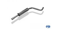 FOX front silencer - Seat Arosa 6H / VW Lupo 6X