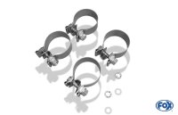 FOX Endschalldämpfer 1x90 Typ 25 - BMW E90/E91/E92/E93 335i/335d