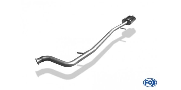 FOX front silencer - Peugeot 406 Limousine/ Coupe 2,0