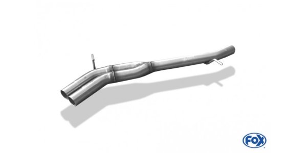 FOX front silencer replacement pipe - Audi A4 Typ B6