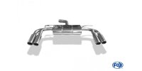 FOX Endschalldämpfer quer 2x80 Typ 16 - Audi A3 8V...