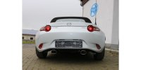 FOX final silencer across exit right/left - 1x115x85 Typ 32 right/left - Mazda MX-5 ND