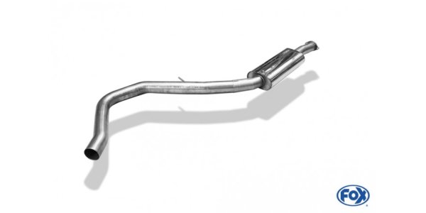 FOX front silencer - Opel Insignia A Hatchback/Notchback/Sports Tourer