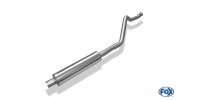 FOX front silencer - Renault Laguna III Coupe/Grandtour