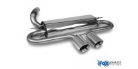 FOX final silencer - 2x100 Typ 25 center - Ford Focus III...