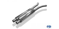 FOX front silencer - Ford Mustang VI Coupe/Cabrio...