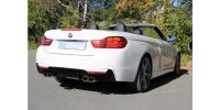 FOX final silencer across exit right/left - 2x80 Typ 25 right/left - BMW F32/F33/F36 435i M-Package