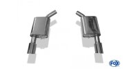 FOX Endschalldämpfer 1x100 Typ 25 - Audi A6 4G 2,0L TFSI/2,8LFSI