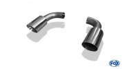 FOX Pair of tailpipes to attach for original final silencer - 1x114 Typ 25 right/left - VW Touareg 7P