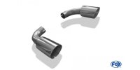 FOX Pair of tailpipes to attach for original final silencer - 1x114 Typ 25 right/left - VW Touareg 7P