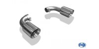 FOX Pair of tailpipes to attach for original final silencer - 1x125 Typ 25 right/left - VW Touareg 7P