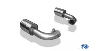 FOX Pair of tailpipes to attach for original final silencer - 1x125 Typ 25 right/left - VW Touareg 7P