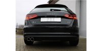 FOX final silencer one-sided - 2x90 Typ 16 - Audi A3 8V Sportback