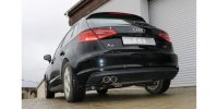 FOX Endschalldämpfer einseitig - 2x88x74 Typ 32 - Audi A3 8V Sportback