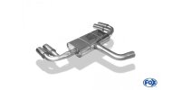 FOX Final Silencer exit 2x88x74 Typ 32 - Audi A3 8V Sportback