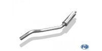 FOX front silencer - Opel Astra F