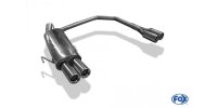 FOX Final Silencer exit 3-point-fixation 2x80 Typ 13 - Opel Astra F-CC