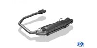 FOX final silencer exit right/left 3-point-fixation - 2x80 Typ 13 right/left - Opel Astra F-CC