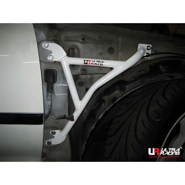 Ultra Racing Fender Bars 3-Point - 92-95 Honda Civic (EG3/EG6/EG9) (2WD) (Hatchback/Sedan) / 92-97 Honda del Sol (2WD)