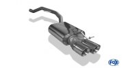 FOX final silencer - 2x90 Typ 25 - Seat Leon 5F ST (rigid...