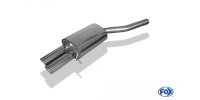 FOX final silencer one-sided - 2x80 Typ 17 - Skoda Octavia 1Z RS (Facelift)