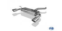 FOX Final Silencer across exit 115x85 Typ 32 - Mercedes A-Class W176 AMG Package