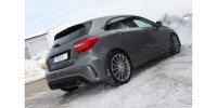 FOX Final Silencer across exit 115x85 Typ 32 - Mercedes A-Class W176 AMG Package