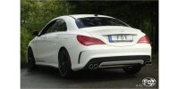 FOX Endschalldämpfer quer Ausgang rechts/links - 2x80 Typ 12 rechts/links - Mercedes CLA C117/X117 (FWD)