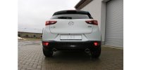 FOX Endschalldämpfer quer rechts/links - 115x85 Typ 32 rechts/links - Mazda CX3 Benzin DK (AWD)