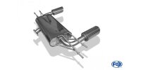 FOX Endschalldämpfer quer 1x100 Typ 16 - Mazda CX3 Benzin DK (AWD)