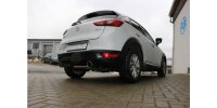 FOX Endschalldämpfer quer 1x100 Typ 16 - Mazda CX3 Benzin DK (AWD)