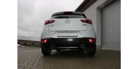 FOX Endschalldämpfer quer 1x100 Typ 16 - Mazda CX3 Benzin DK (AWD)